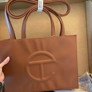 TELFAR Medium Tan Shopping Bag
